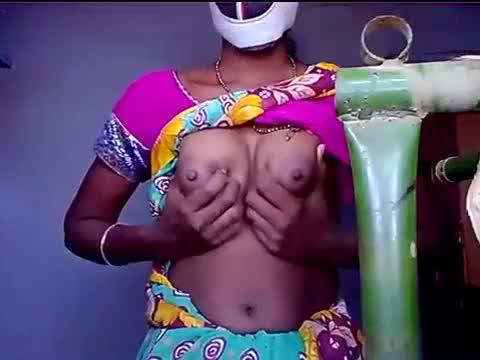 Indian village girl boobs milking and perform show